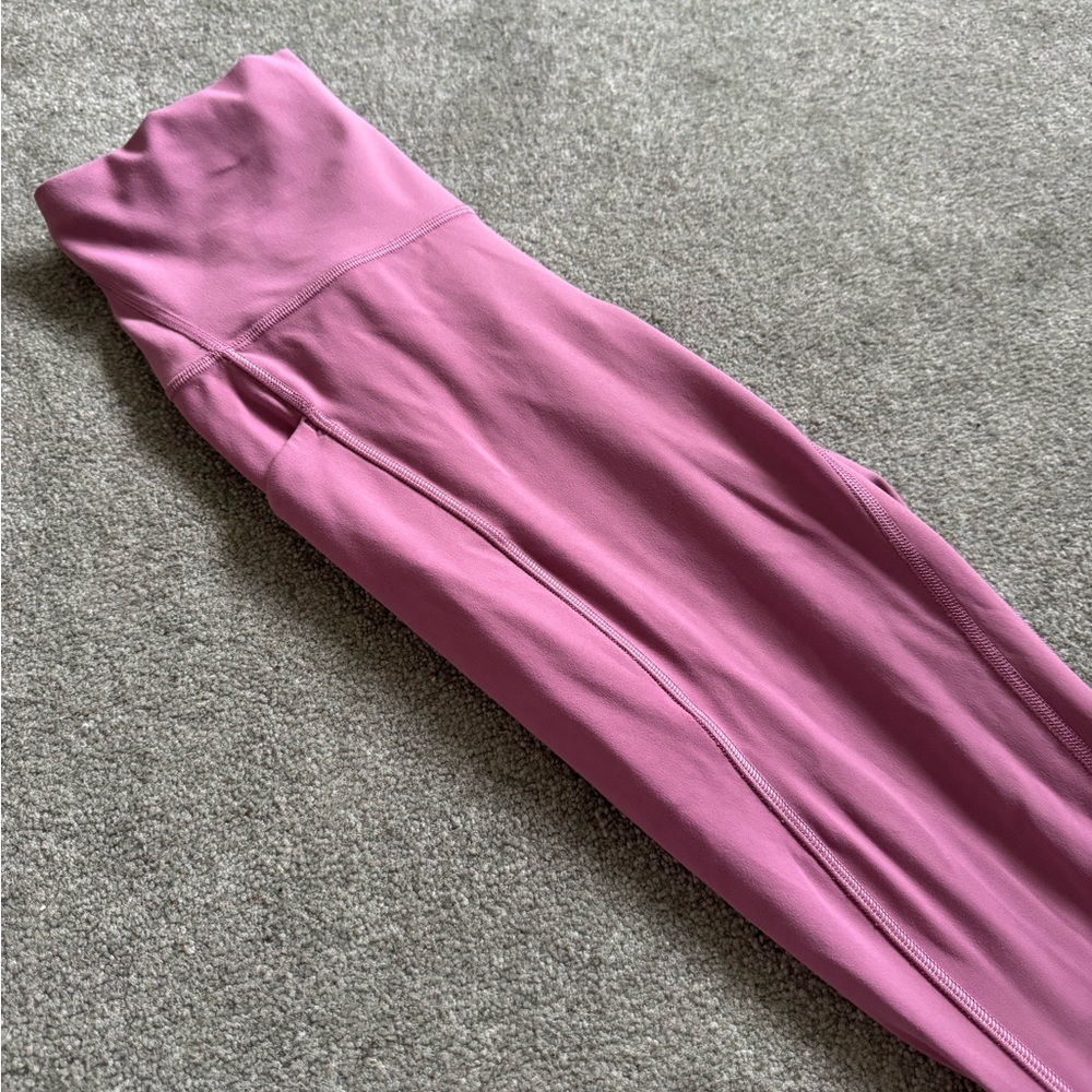Women's High-Waist Pink Leggings